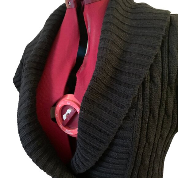 Black Tunic wool from brand Le Temps de Cerises - Small - Picture 5 of 6